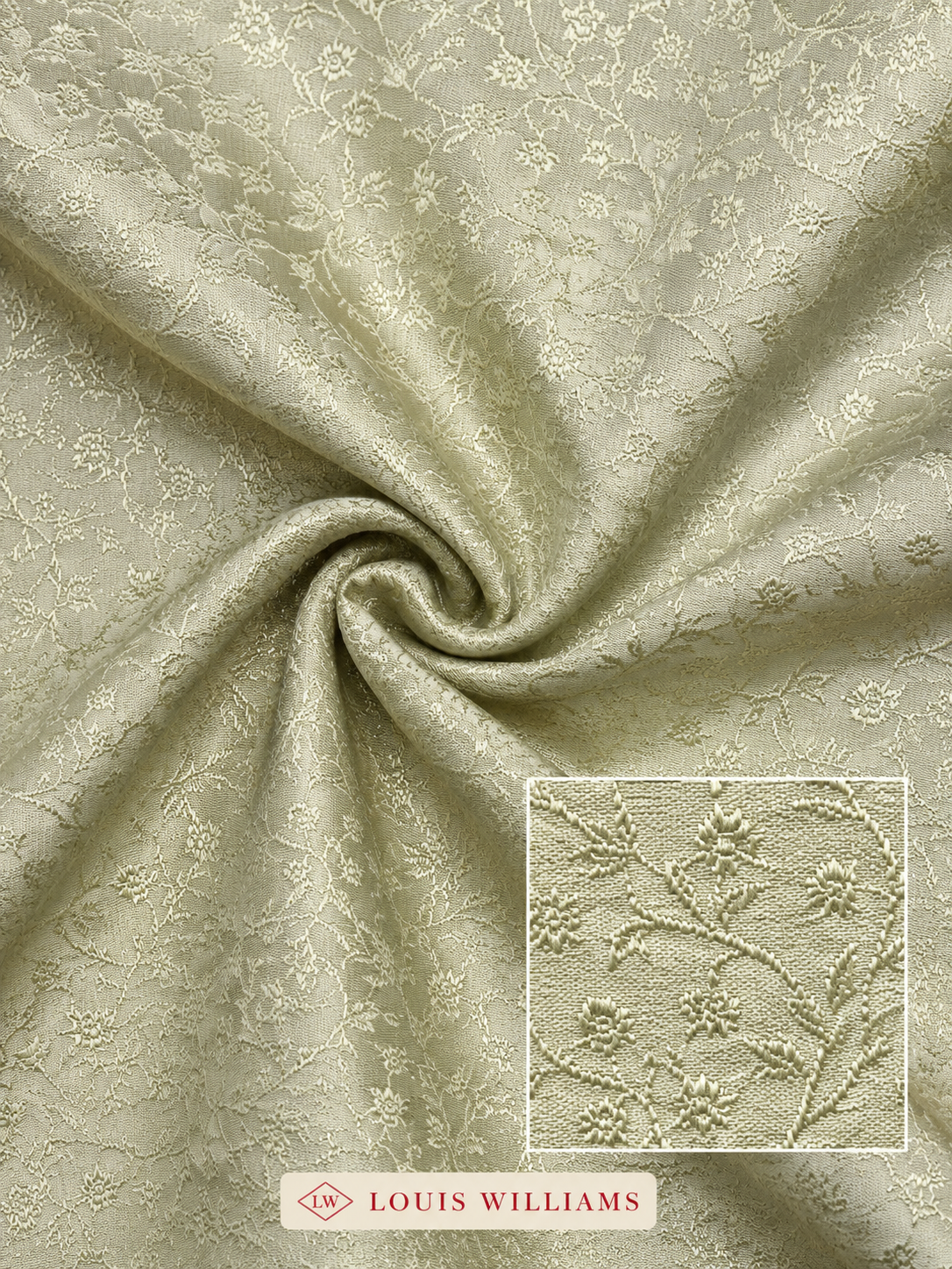 FIRST LIGHT — Ivory Jacquard Jodhpuri