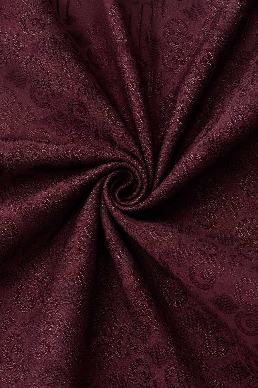 AFTER HOURS — Burgundy Woven Jodhpuri Suit