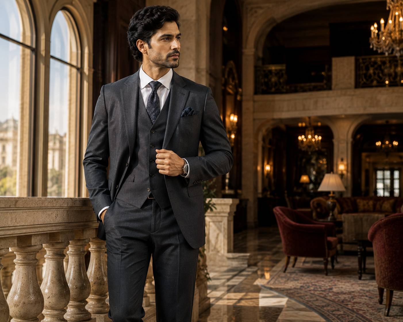 THREE PIECE SUITS