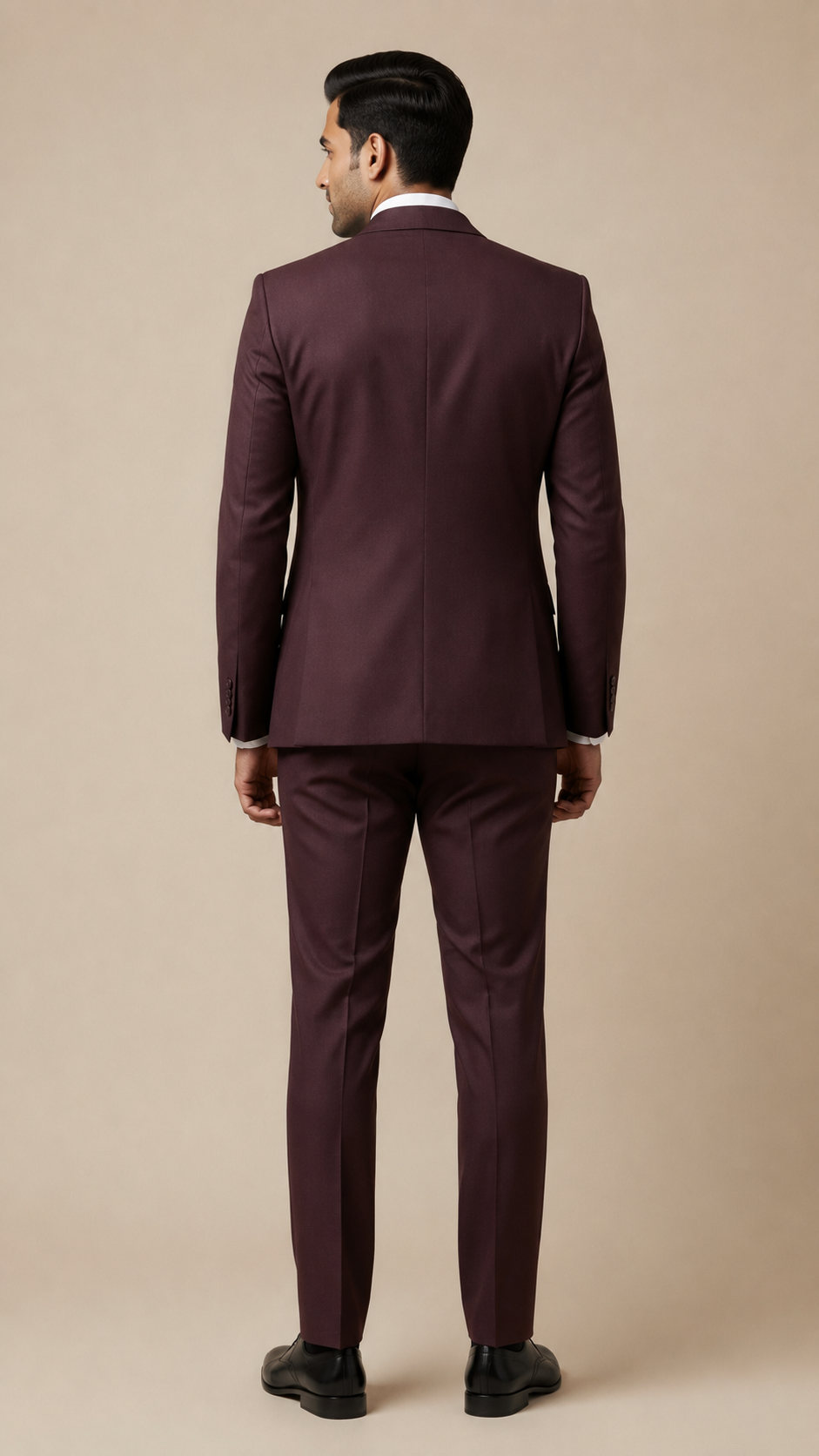 Burgundy Signature 3-Piece Suit